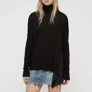ISO All Saints Alda Black Roll Neck Sweater size M or L